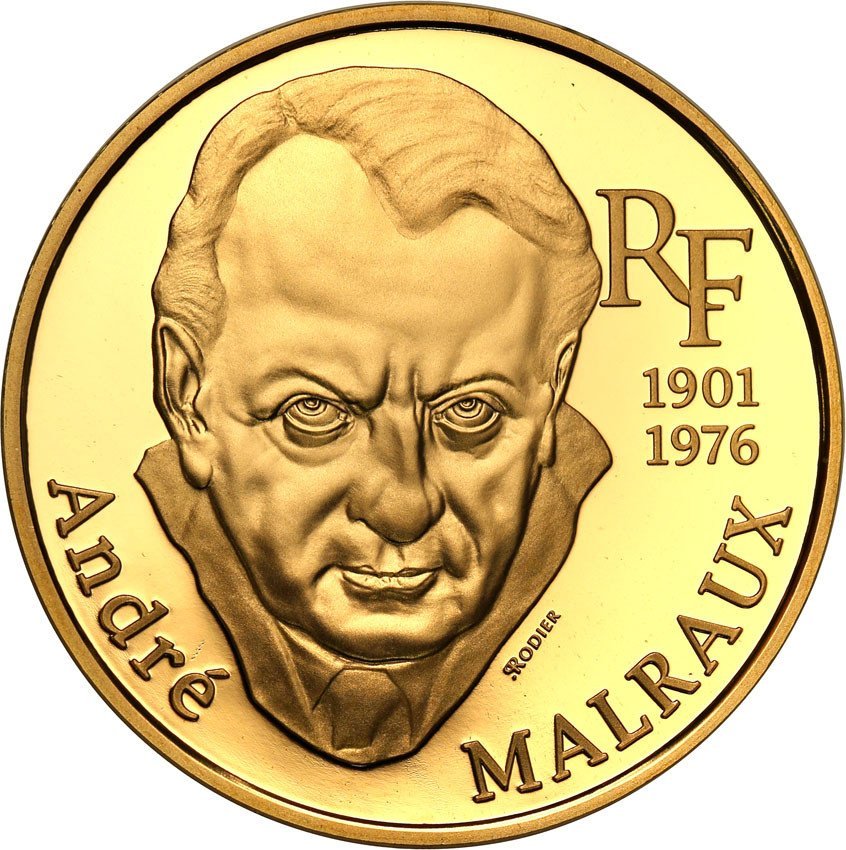 Francja. 500 franków 1997 Andre Malraux